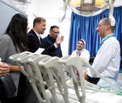  افتتاح عيادة متخصصة في طب النساء والتوليد في مركز صحي الضليل التابع للأونروا