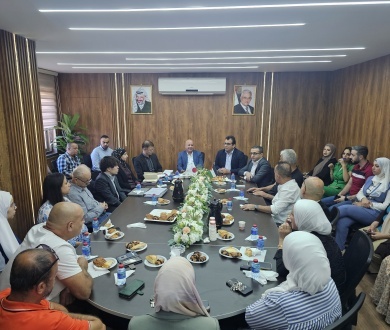 دائرة شؤون اللاجئين تُكرم خبراء "جايكا" بمناسبة انتهاء عملهم في مشروع تحسين المخيمات بالسيب