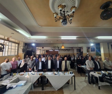 بتوجيهات سيادة الرئيس: "شؤون اللاجئين" تطلق الدفعة الرابعة من مشروع تحسين المخيمات في مخيم العين   