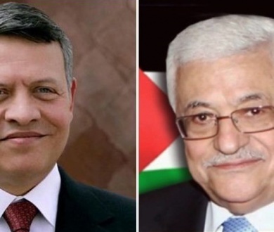 الرئيس يلتقي ملك الأردن ويبحثان خطورة قرارات حكومة الاحتلال