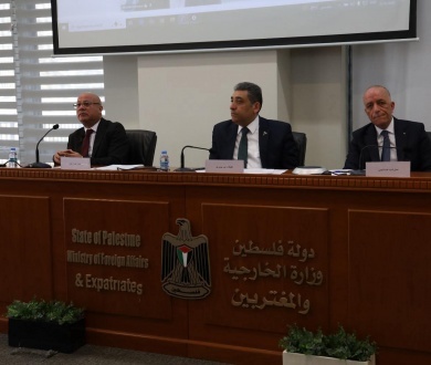 Abu Holi reviews the situation in Palestinian refugee camps and the unprecedented Israeli violations against UNRWA and its work, calling on the international community to take practical steps to support the agency.