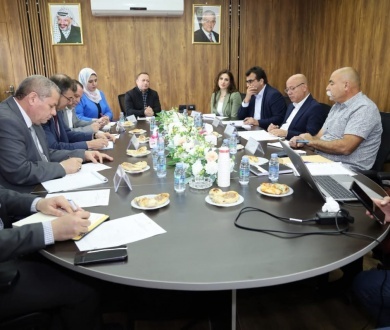 The Department of Refugee Affairs Holds the First Steering Committee Meeting for the Strategic Interventions Project to Improve Water and Sanitation Services in Palestinian Refugee Camps