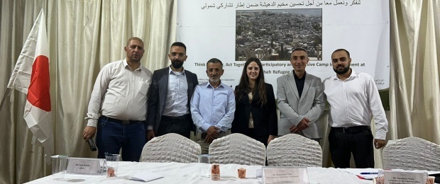 "شؤون اللاجئين" و"جايكا" يطلقان مشروع تحسين المخميات في الدهيشة.