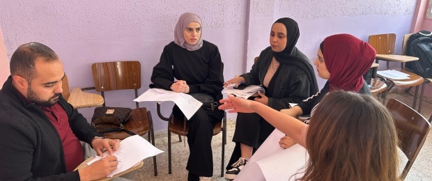 اختتام  تدريبات "البنية غير التحتية" في مخيمي الأمعري والدهيشة