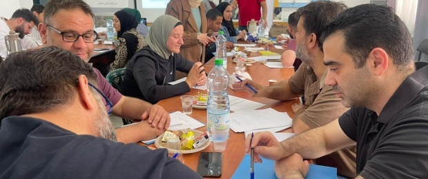 انطلاق التدريب الثاني حول تجنيد الأموال في مخيم الأمعري