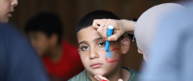 ضمن مشروع PALCIP الممول من الحكومة اليابانية...  دائرة شؤون اللاجئين تفتتح حديقة نادي الطفل في مخيم الأمعري