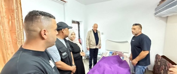 وزير الداخلية يزور سكنات النازحين في الجامعة الأمريكية ويؤكد متابعة القضايا العالقة