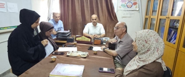 عقد لقاء تشاوري لتعزيز التعاون بين اللجنة الشعبية ومؤسسات المجتمع المدني ومراكز الإيواء في مخيم المغازي