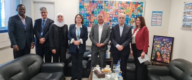 Abu Holi and Al-Rifai Discuss with UNRWA Ways to Enhance Services Provided to Palestinian Refugees in Syria and Improve Their Living Conditions