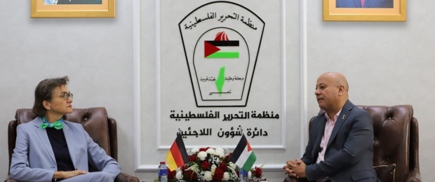 Abu Holi Discusses with the Head of the German Mission to Palestine the Situation of Palestinian Refugees, UNRWA’s Financial Crisis, and the Political Challenges Facing the Agency