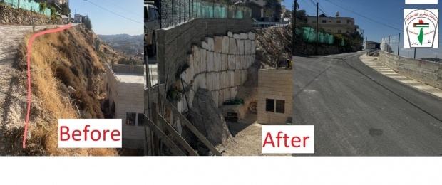 دائرة شؤون اللاجئين واللجنة الشعبية تعلنان الانتهاء من تنفيذ المرحلة الثانية من مشروع طرق الفوّار بتمويل من المنحة اليابانية