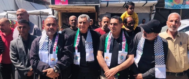 مهرجان العودة الوطني في خانيونس يؤكد التمسك بحق العودة تحت شعار: &ldquo;لن نرحل.. جذورنا أعمق من دماركم&rdquo;