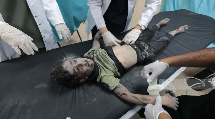 استشهاد 5 أطفال بقصف للاحتلال على مخيم الشاطئ