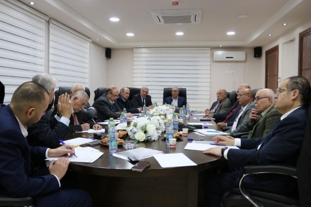 "تنفيذية المنظمة" تبحث آخر التطورات والمستجدات على الساحة الفلسطينية