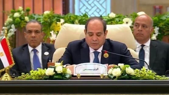 السيسي: مصر تدعم بقاء الشعب الفلسطيني على أرضه عزيزا كريما