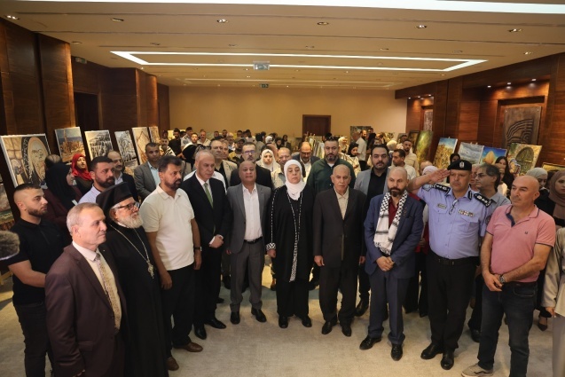 انطلاق فعاليات الذكرى الـ77 للنكبة الفلسطينية بمعرض فني يجسّد الرواية الوطنية والتمسك بحق العودة