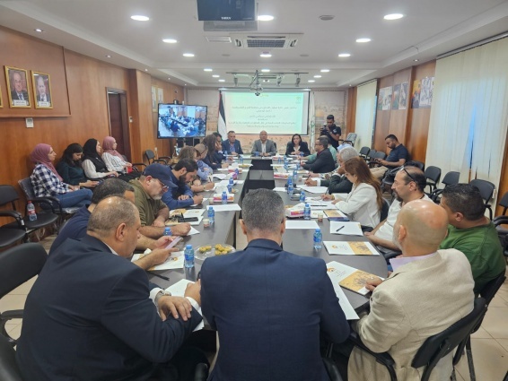 A Political‑Media Meeting at the PLO on Refugee Camps &amp; the UNRWA Crisis