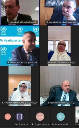 The PLO Refugee Affairs Department Participates in the 109th Session of the Committee on Educational Programs for Arab Students in Occupied Territory
