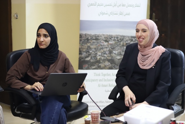 دائرة شؤون اللاجئين تختتم المنتدى الرابع في مخيم الأمعري ضمن مشروع تحسين المخيمات بتمويل من "جايكا"