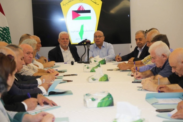 During Dr. Abu Huli&rsquo;s meeting with representatives of the PLO factions in Lebanon