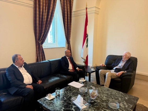 Dr. Abu Huli discusses with Ambassador Damaskia the mechanism for implementing President Mahmoud Abbas&rsquo;s decision on restructuring the Popular Committees and holding their elections