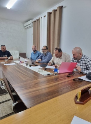 توقيع اتفاقية توريد وتركيب غرفة حسية في مركز التطوير المجتمعي بمخيم عسكر الجديد