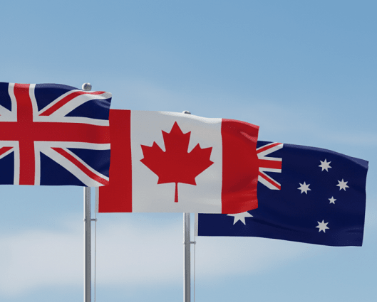 بريطانيا وكندا وأستراليا تعلن اعترافها بدولة فلسطين