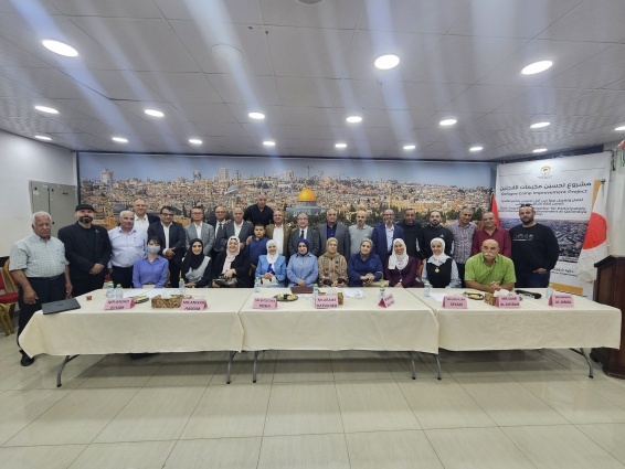 أبو هولي: إطلاق الدفعة الرابعة من مشروع تحسين المخيمات في قلنديا بتمويل من الحكومة اليابانية