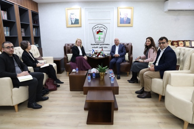 During His Meeting with the Finnish Ambassador: Abu Holi Calls on Finland to Renew the Multi-Year Funding Agreement with UNRWA to Protect Its Mandate and Ensure Regional Stability