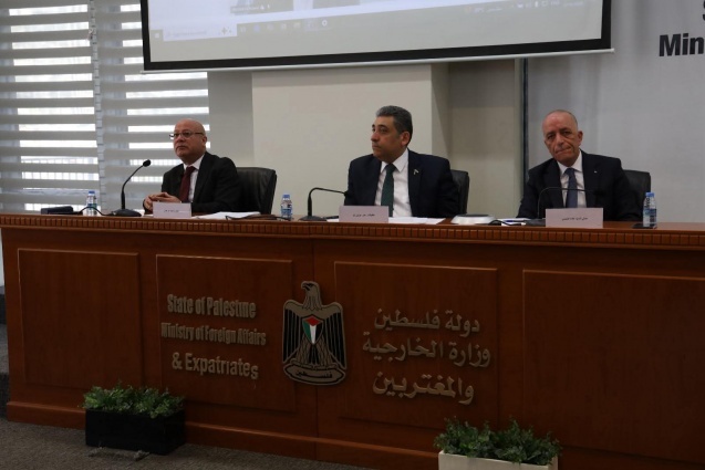 Abu Holi reviews the situation in Palestinian refugee camps and the unprecedented Israeli violations against UNRWA and its work, calling on the international community to take practical steps to support the agency.