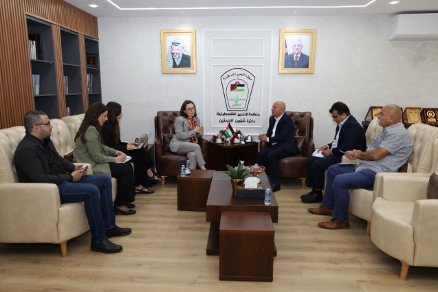 أبو هولي يطالب بلجيكا بحشد دعم دولي للأونروا وتأمين تمويل مستدام