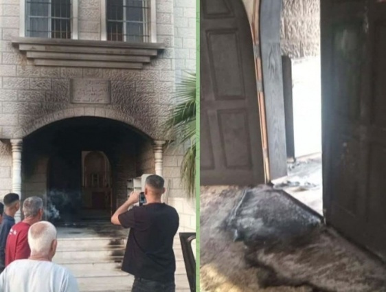 المستعمرون يصعّدون هجماتهم الإرهابية في الضفة: إحراق مسجدين ومنزل والاعتداء على مواطنين وتخريب ممتلكات وإقامة بؤرة استعمارية